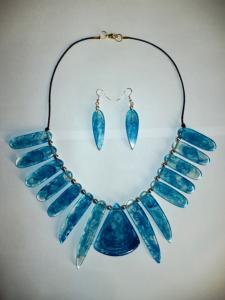 Resin Material Necklace Set