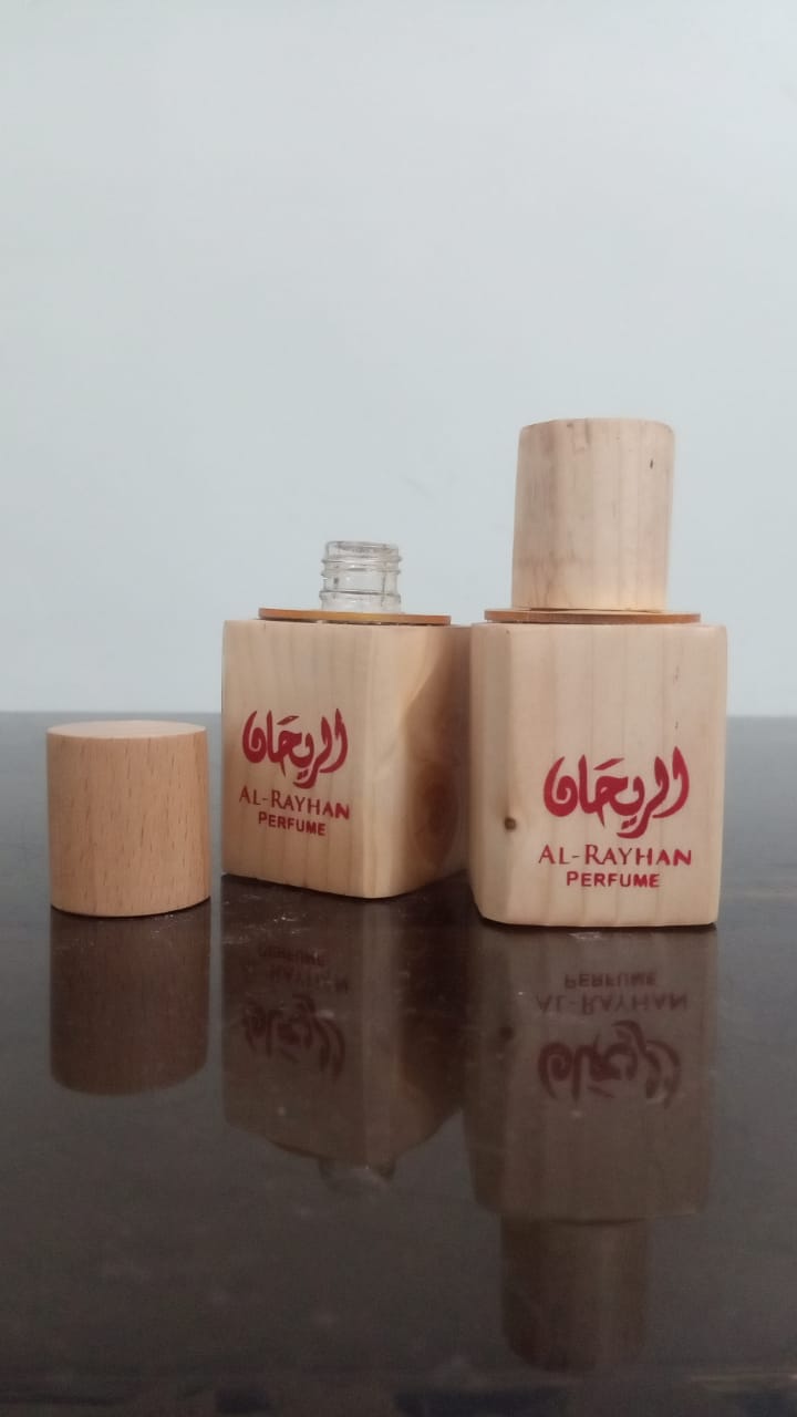 Rustic Reflections: Wooden Attar Bottles